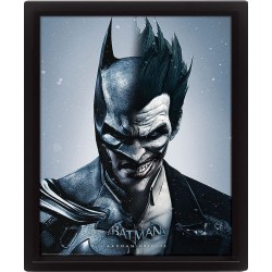 Batman Arkham Origins posters effet 3D encadré Batman vs. Joker 26 x 20 cm (pack de 3)