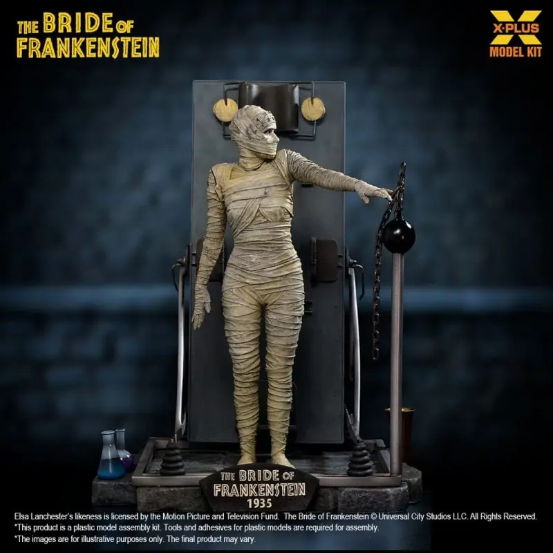 La Fiancée de Frankenstein figurine Plastic Model Kit 1/8 Bride of Frankenstein 21 cm | 4532149022385