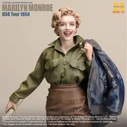 Marilyn Monroe figurine Plastic Model Kit 1/8 USO Tour 1954 25 cm | 4532149022699