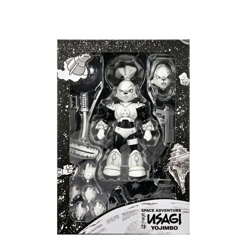 Usagi Yojimbo figurine Space Usagi Yojimbo Black & White Figure 18 cm | 0634482543740