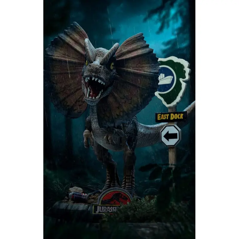 Jurassic Park figurine Mini Co. PVC Dilophosaurus 12 cm | 0618231955152