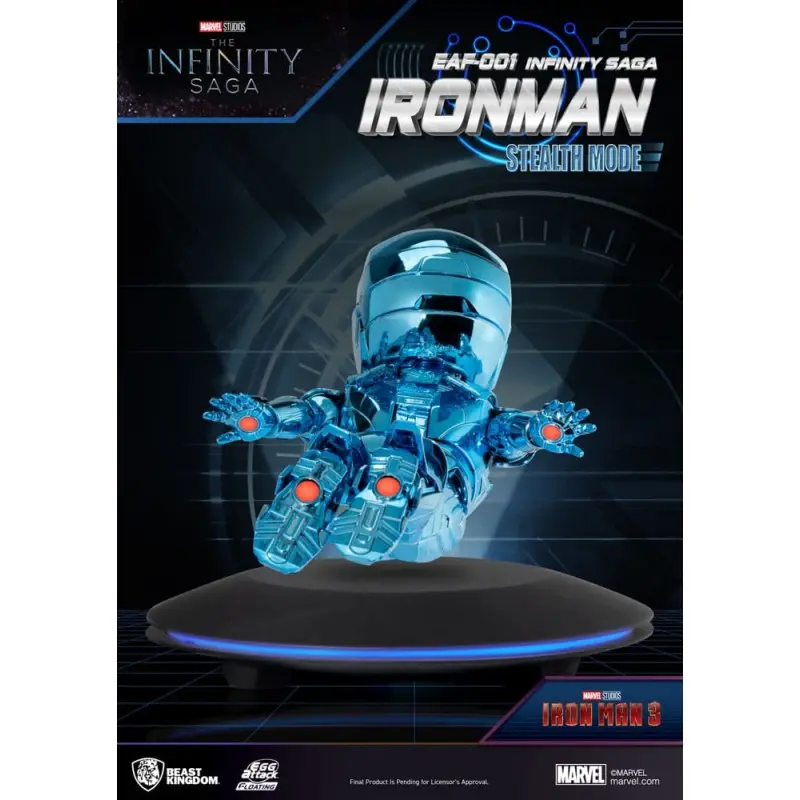 Marvel figurine Egg Attack Floating The Infinity Saga Ironman Stealth Mode 16 cm | 4711385242171