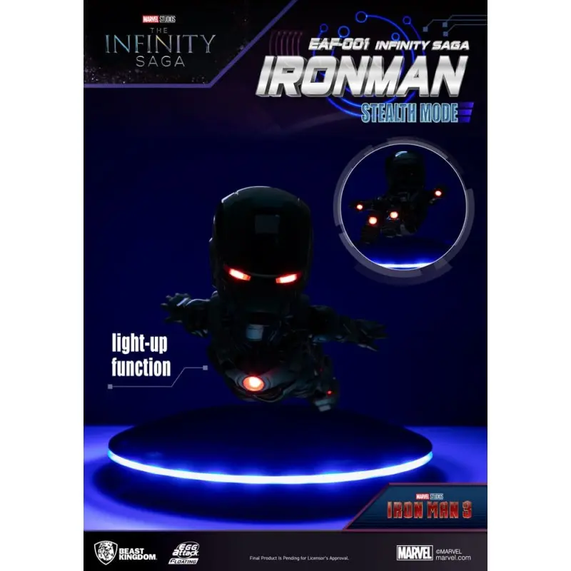 Marvel figurine Egg Attack Floating The Infinity Saga Ironman Stealth Mode 16 cm | 4711385242171