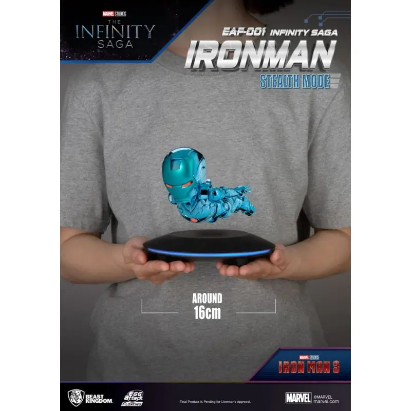 Marvel figurine Egg Attack Floating The Infinity Saga Ironman Stealth Mode 16 cm | 4711385242171