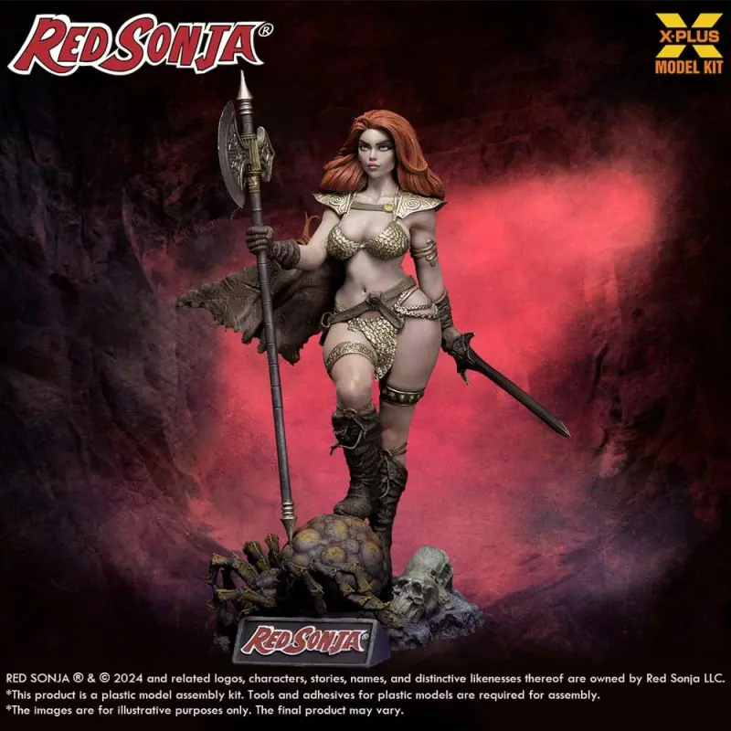 Red Sonja figurine Plastic Model Kit 1/8 Red Sonja 27 cm | 4532149022897