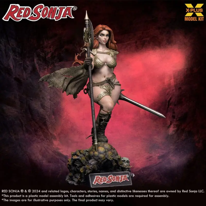 Red Sonja figurine Plastic Model Kit 1/8 Red Sonja 27 cm | 4532149022897