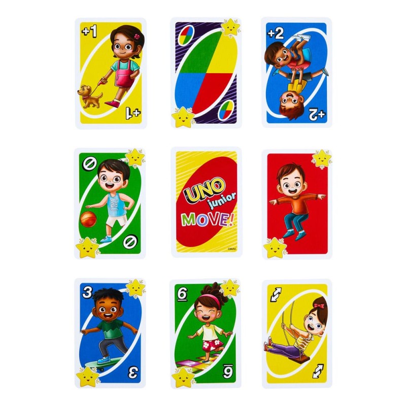 UNO Junior Move! jeux de cartes 