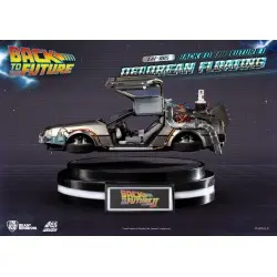 Back to the Future Statuette Egg Attack Floating Back to the Future II DeLorean Standard Version 20 cm | 4711385243109