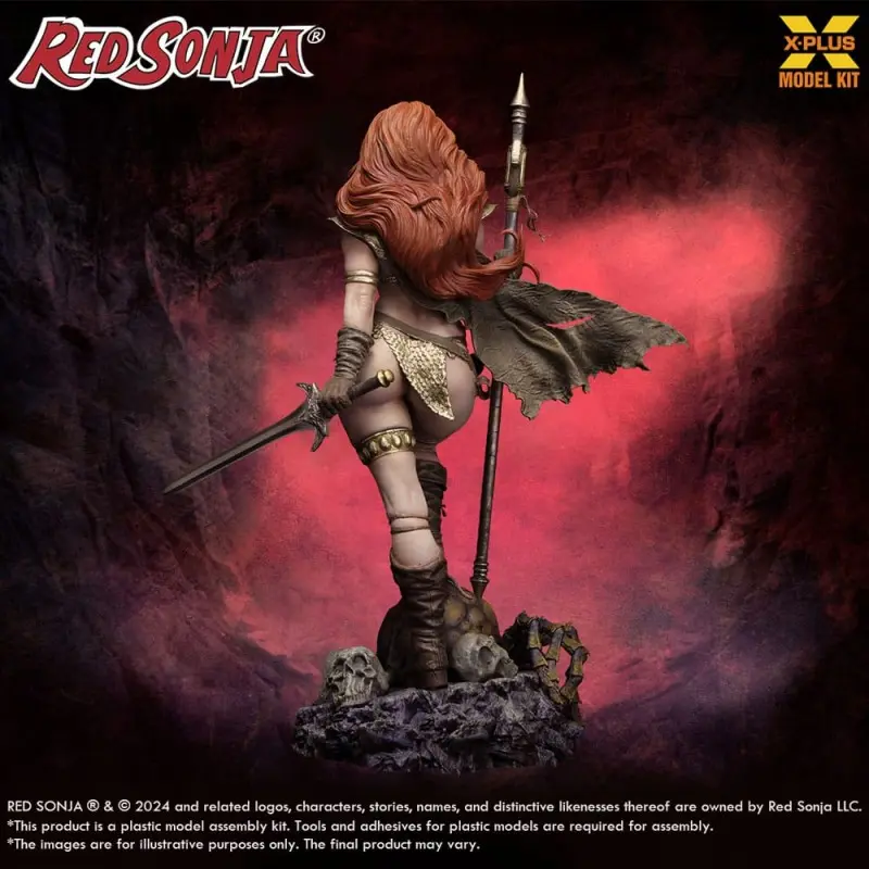 Red Sonja figurine Plastic Model Kit 1/8 Red Sonja 27 cm | 4532149022897