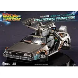 Back to the Future Statuette Egg Attack Floating Back to the Future II DeLorean Standard Version 20 cm | 4711385243109