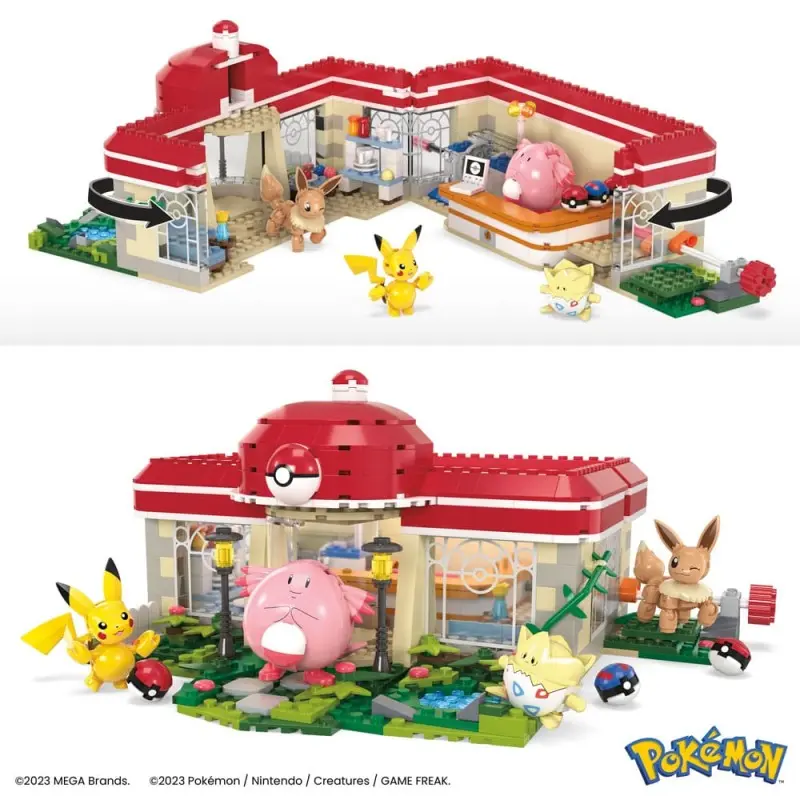 Pokémon jeu de construction Mega Construx Centre Pokémon de la forêt | 0194735149681