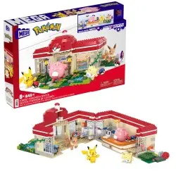 Pokémon jeu de construction Mega Construx Centre Pokémon de la forêt | 0194735149681