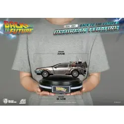 Back to the Future Statuette Egg Attack Floating Back to the Future II DeLorean Standard Version 20 cm | 4711385243109