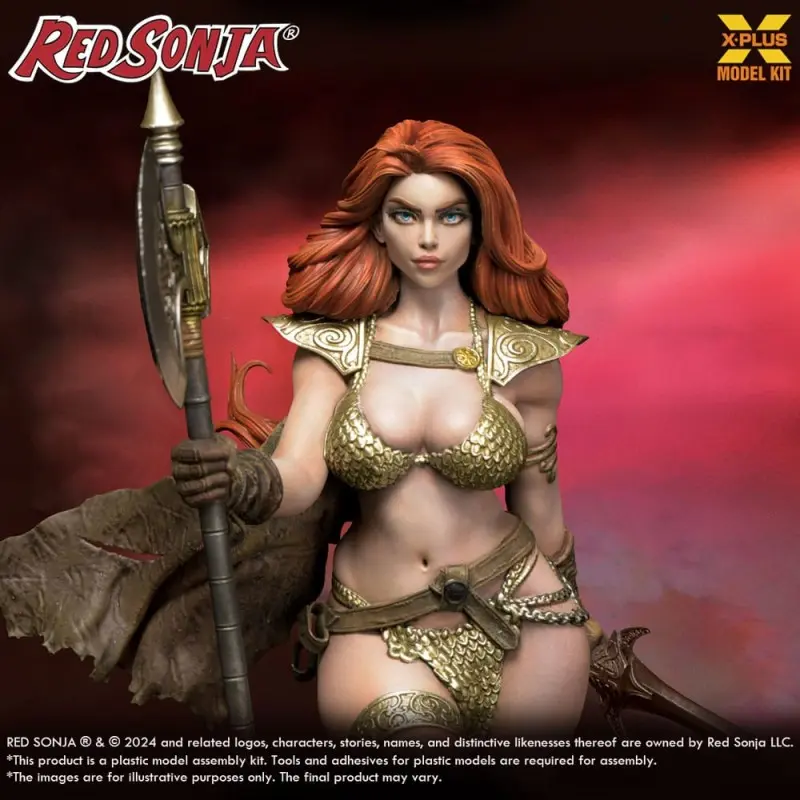 Red Sonja figurine Plastic Model Kit 1/8 Red Sonja 27 cm | 4532149022897