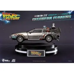 Back to the Future Statuette Egg Attack Floating Back to the Future II DeLorean Deluxe Version heo EU Exclusive 20 cm | 4711385243116