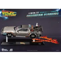 Back to the Future Statuette Egg Attack Floating Back to the Future II DeLorean Deluxe Version heo EU Exclusive 20 cm | 4711385243116