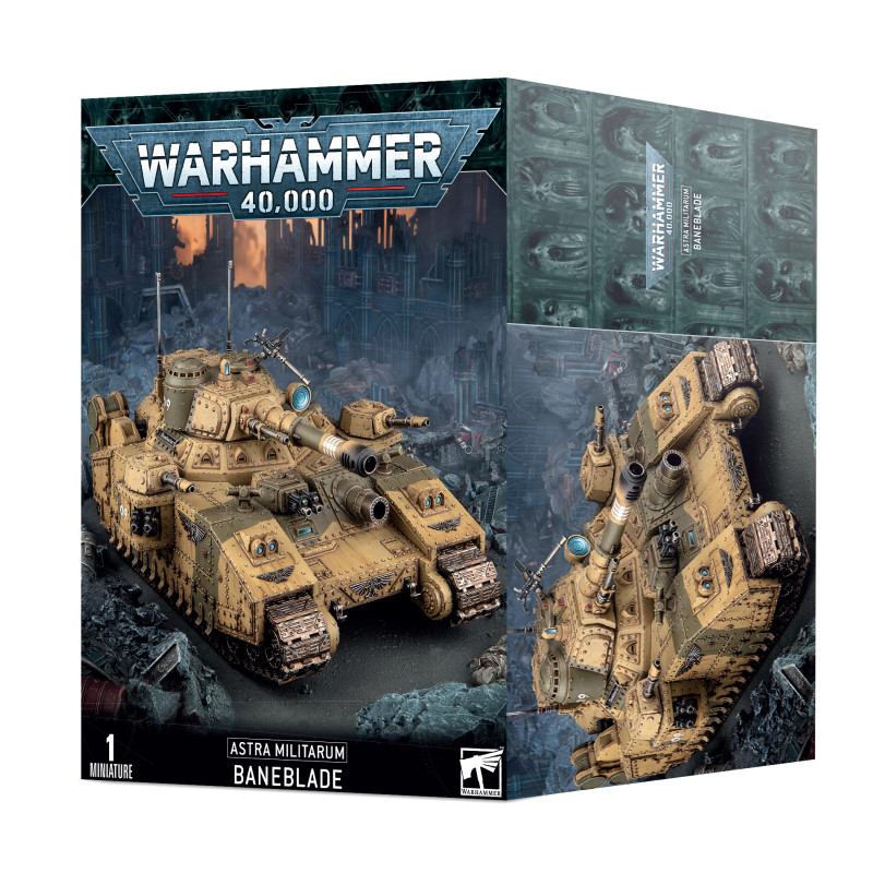 Jeu : Warhammer 40,000 - Astra Militarum : Baneblade

éditeur : Games Workshop