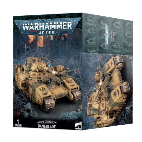 Jeu : Warhammer 40,000 - Astra Militarum : Baneblade

éditeur : Games Workshop