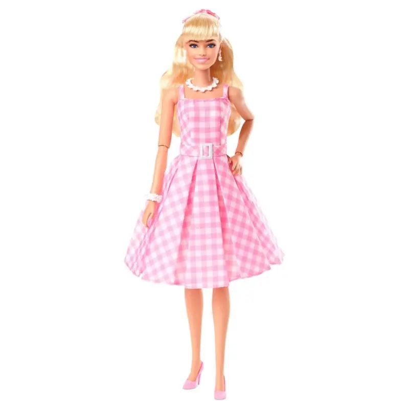 Barbie The Movie poupée Barbie in Pink Gingham Dress | 0194735160709