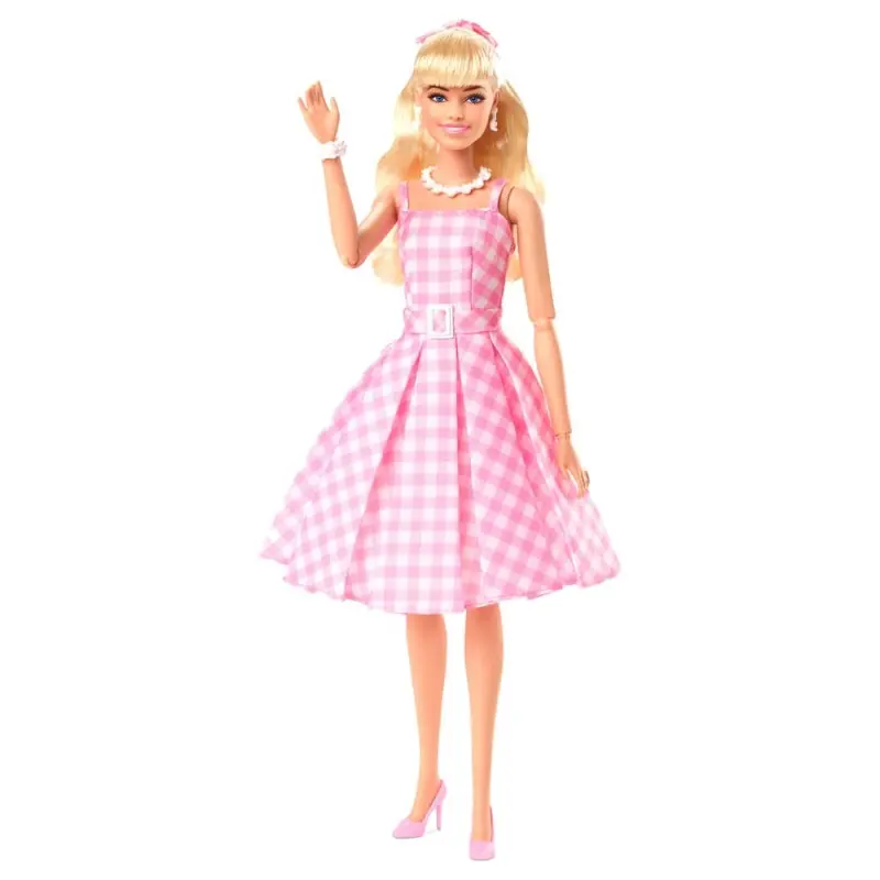 Barbie The Movie poupée Barbie in Pink Gingham Dress | 0194735160709