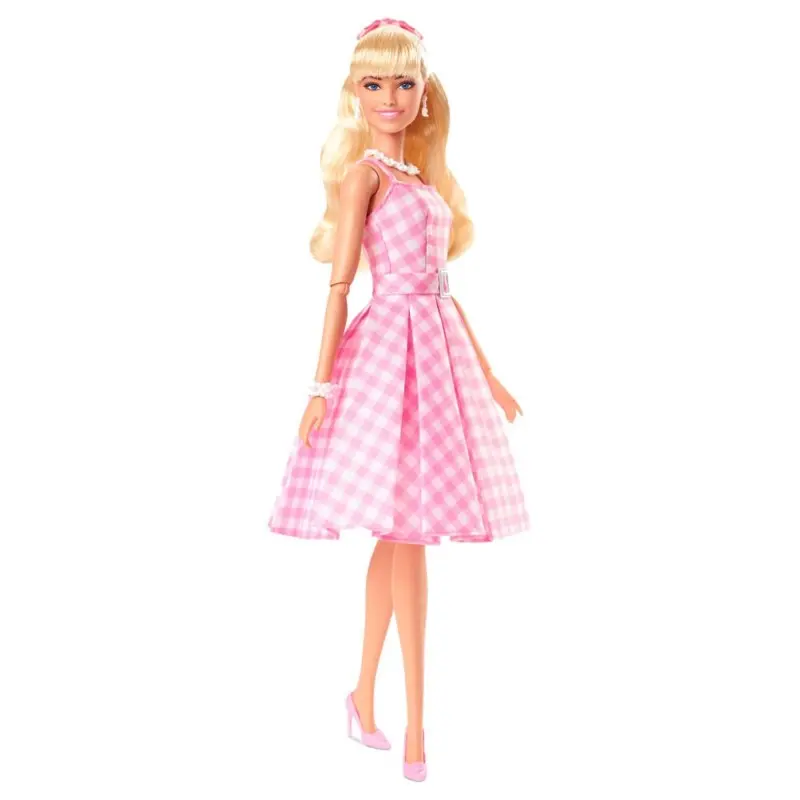 Barbie The Movie poupée Barbie in Pink Gingham Dress | 0194735160709
