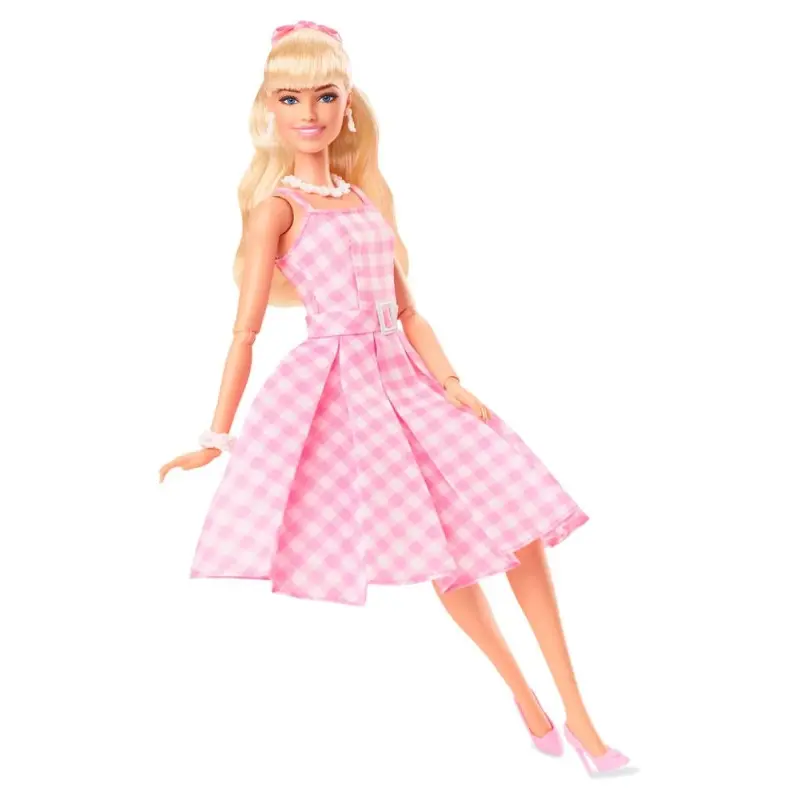 Barbie The Movie poupée Barbie in Pink Gingham Dress | 0194735160709