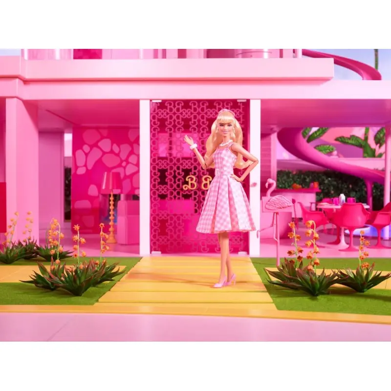 Barbie The Movie poupée Barbie in Pink Gingham Dress | 0194735160709