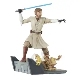 Star Wars: The Clone Wars Deluxe Gallery statuette General Obi-Wan Kenobi 23 cm | 0699788852828