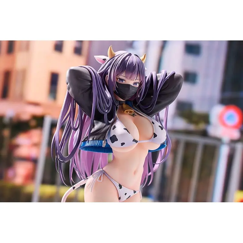 Biya Original Character statuette 1/6 Yuna: Cow Bikini Ver. 26 cm | 4580416926409