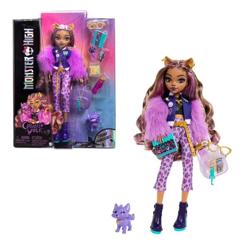 Monster High poupée Clawdeen Wolf 25 cm | 0194735183579