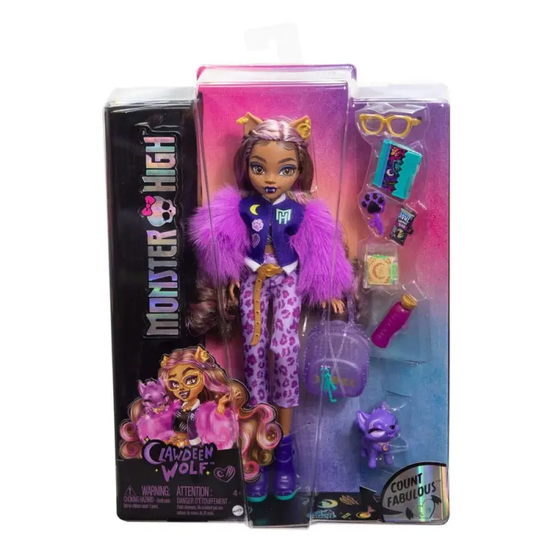 Monster High poupée Clawdeen Wolf 25 cm | 0194735183579