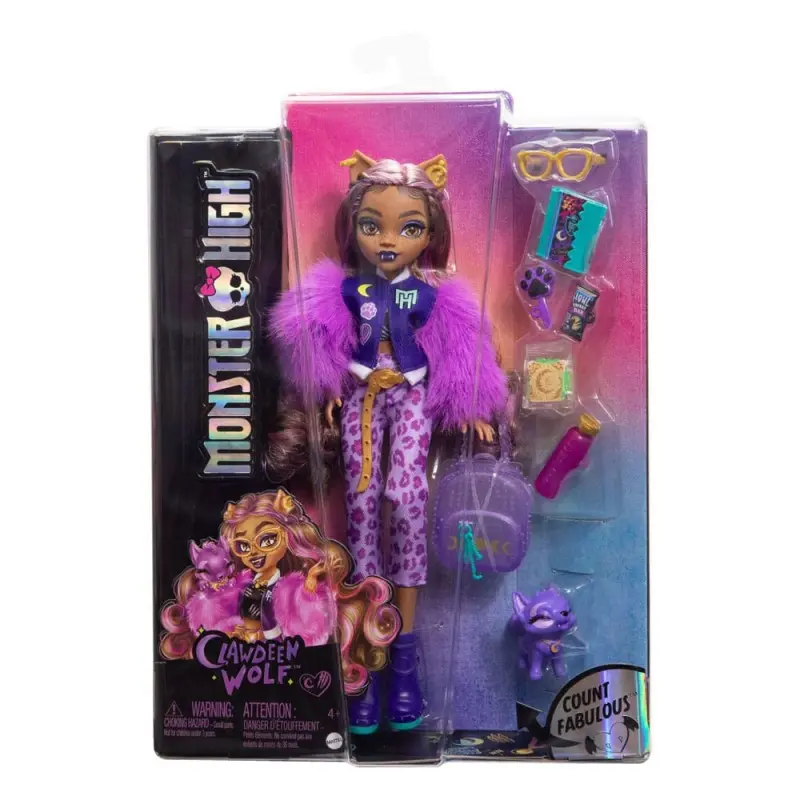 Monster High poupée Clawdeen Wolf 25 cm | 0194735183579