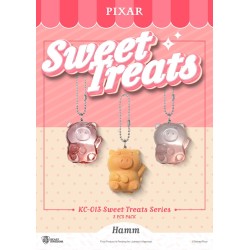 Pixar pack 3 porte-clés Sweet Treats Series 4 cm 