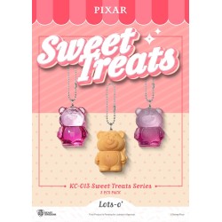 Pixar pack 3 porte-clés Sweet Treats Series 4 cm 