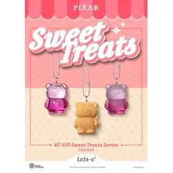 Pixar pack 3 porte-clés Sweet Treats Series 4 cm  | 4711385250596