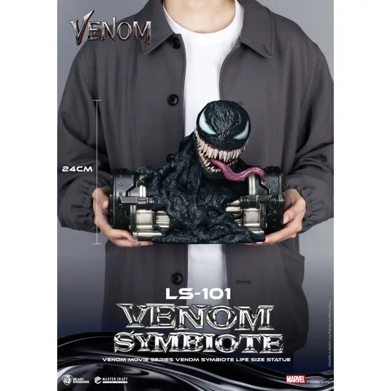 Venom statuette 1/1 Movie Series Venom Symbiote 24 cm  | 4711385251340