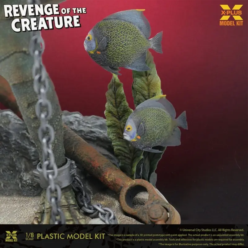 La Revanche de la créature figurine Plastic Model Kit 1/8 Creature 28 cm   | 4532149023894