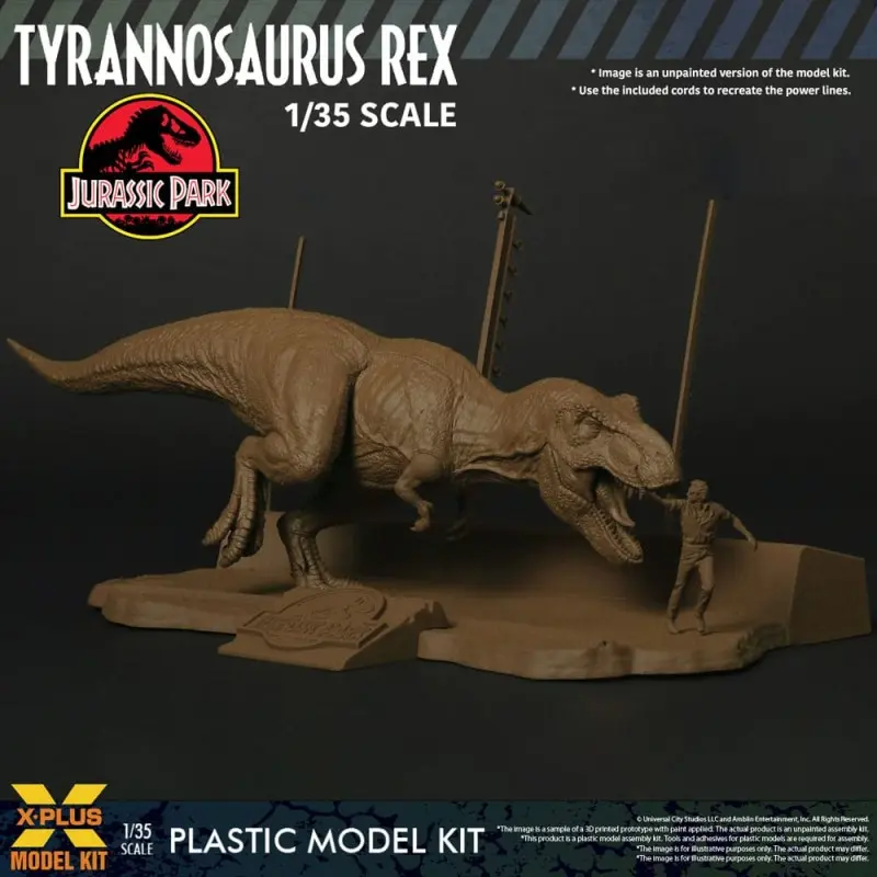 Jurassic Park figurine Plastic Model Kit 1/35 Tyrannosaurus Rex 42 cm | 4532149023917