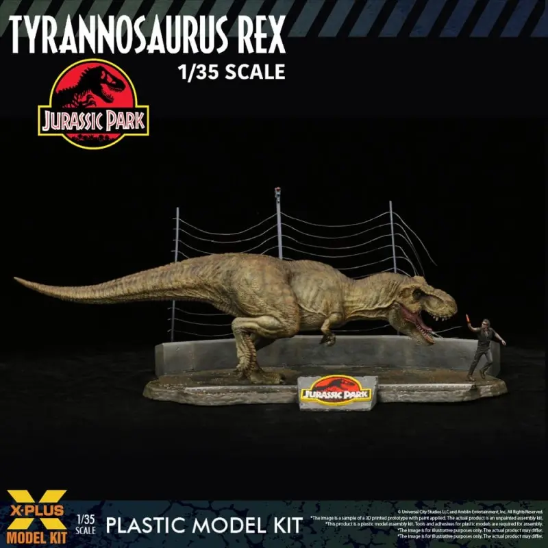 Jurassic Park figurine Plastic Model Kit 1/35 Tyrannosaurus Rex 42 cm | 4532149023917