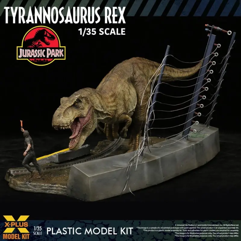 Jurassic Park figurine Plastic Model Kit 1/35 Tyrannosaurus Rex 42 cm | 4532149023917