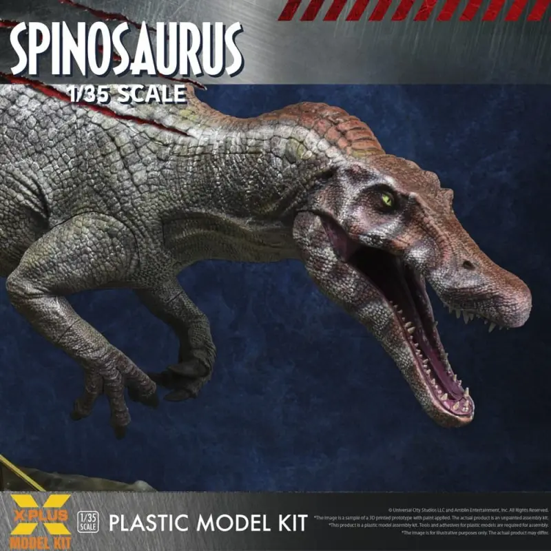 Jurassic Park III figurine Plastic Model Kit 1/35 Spinosaurus 41 cm | 4532149023924