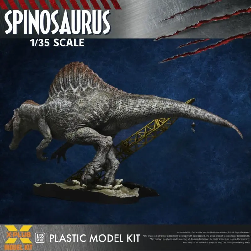 Jurassic Park III figurine Plastic Model Kit 1/35 Spinosaurus 41 cm | 4532149023924