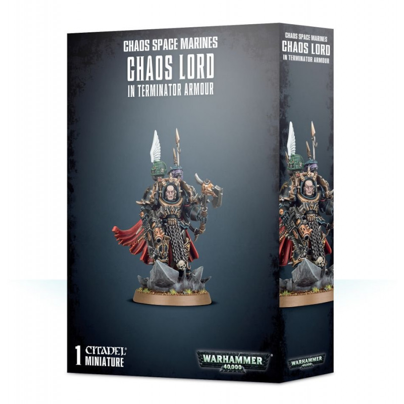 Spel: Warhammer 40.000 - Chaos Space Marines: Chaos Lord in Terminator Armor

Uitgever: Games Workshop