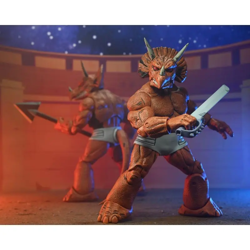 Tortues Ninja (Mirage Comics) figurine Triceraton Gladiator 21 cm | 0634482544365