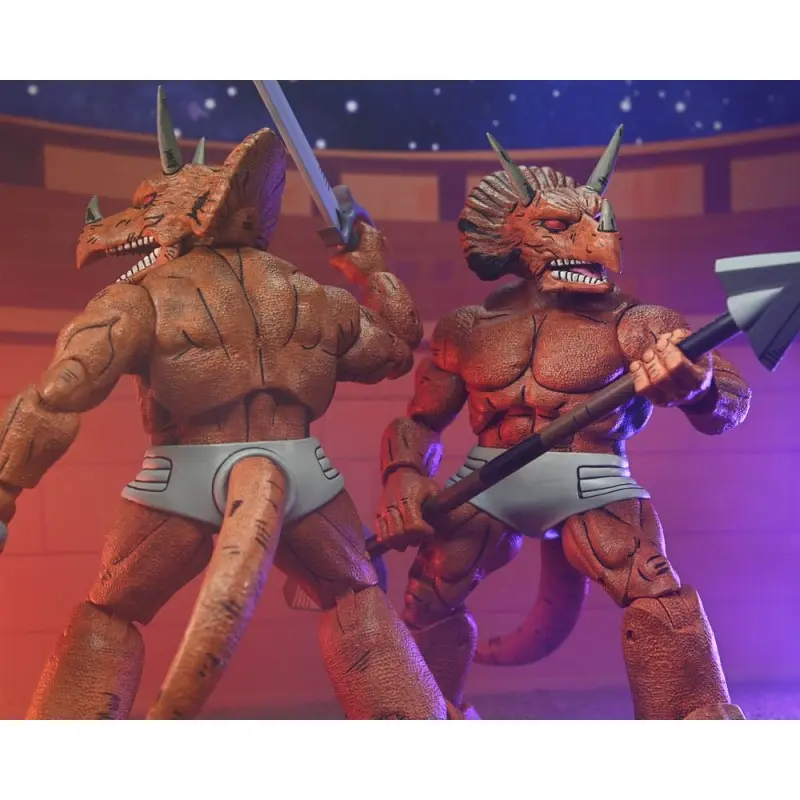 Tortues Ninja (Mirage Comics) figurine Triceraton Gladiator 21 cm | 0634482544365