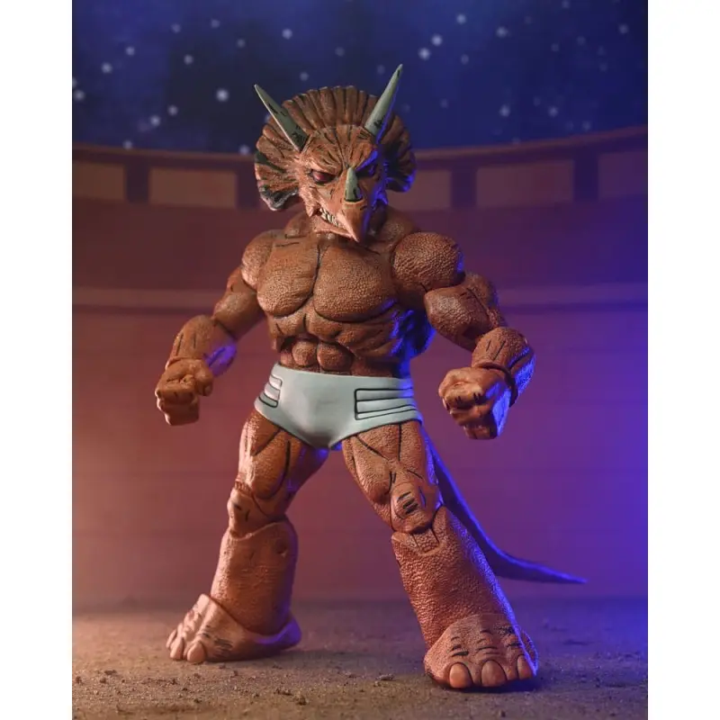 Tortues Ninja (Mirage Comics) figurine Triceraton Gladiator 21 cm | 0634482544365