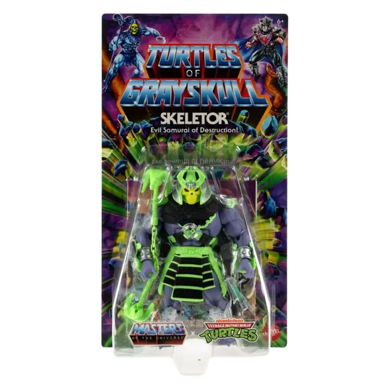 MOTU x TMNT: Turtles of Grayskull figurine Skeletor 14 cm | 0194735190218