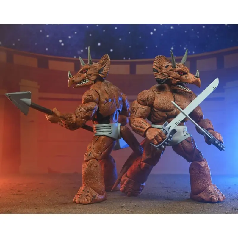 Tortues Ninja (Mirage Comics) figurine Triceraton Gladiator 21 cm | 0634482544365
