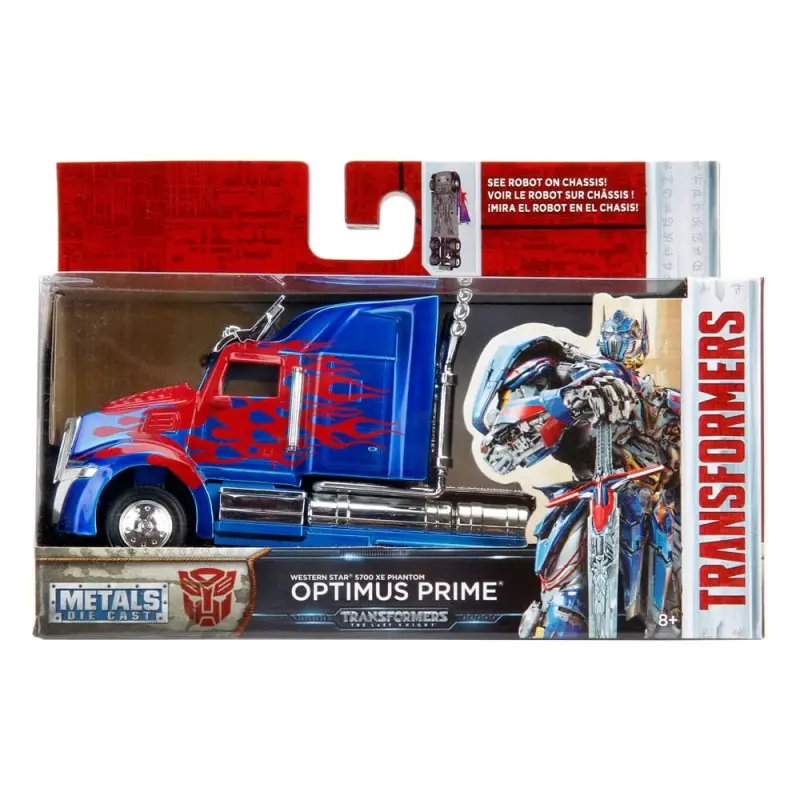 Transformers 1/32 T5 Optimus Prime métal | 4006333065408