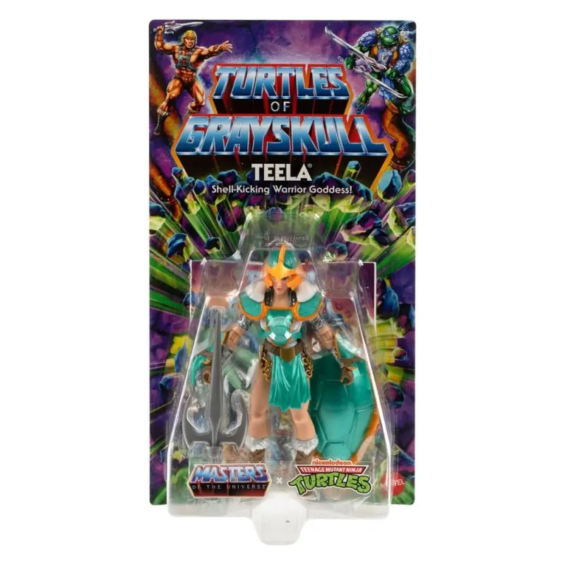 MOTU x TMNT: Turtles of Grayskull figurine Teela 14 cm | 0194735190065